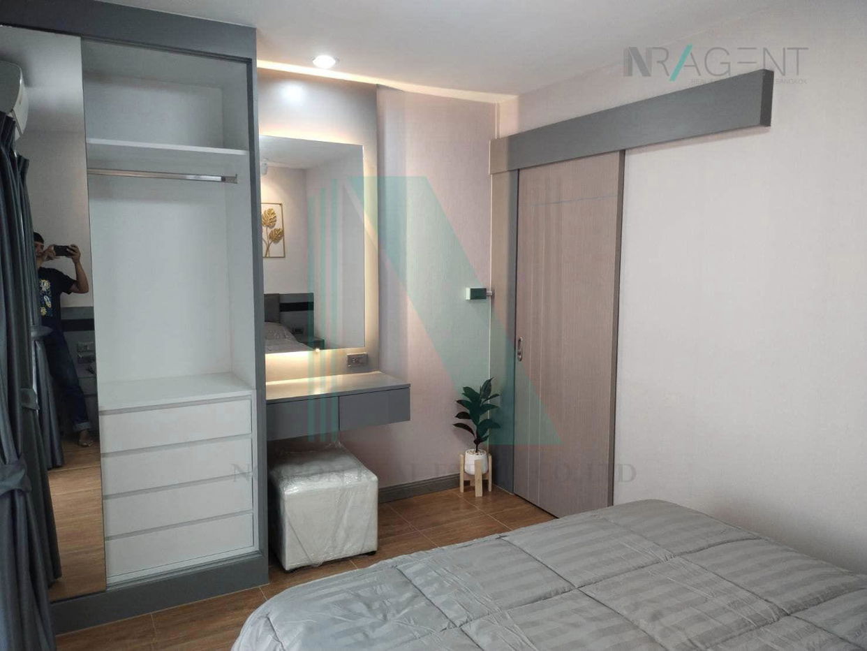 รูป ให้เช่าคอนโด บดินทร์ สวีท โฮม อาคาร D ชั้น 5 1 ห้องนอน ขนาด 36.00 ตรม ใกล้ ใกล้ โรงเรียนนานาชาติพระคุณกรุงเทพ - รูปที่ 4/8