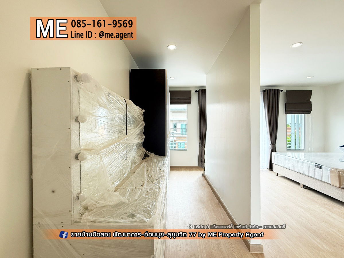 picture Sale New Renovated townhome, Villette City Pattanakarn 38, Fully furnished, Near Ekkamai, Thonglor, Sukhumvit, Tel 064-954-9619 (TC51-24) - 24/28