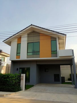 ขายบ้านเดี่ยว 2 ชั้น หมู่บ้าน เพอร์เฟคพาร์ค สุวรรณภูมิ เฟส 5 50 ตารางวา