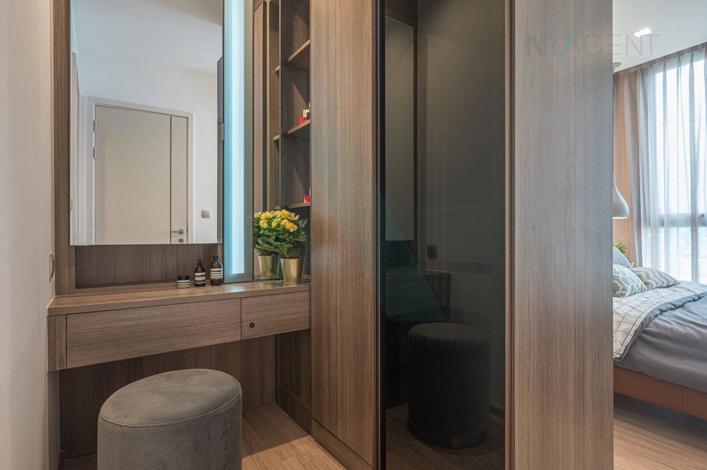 picture 🎉 For Rent Condo THE LINE PHAHON - PRADIPAT Building 1, Floor 19,2 bed room, Room size 52.00 sqm - 2/8
