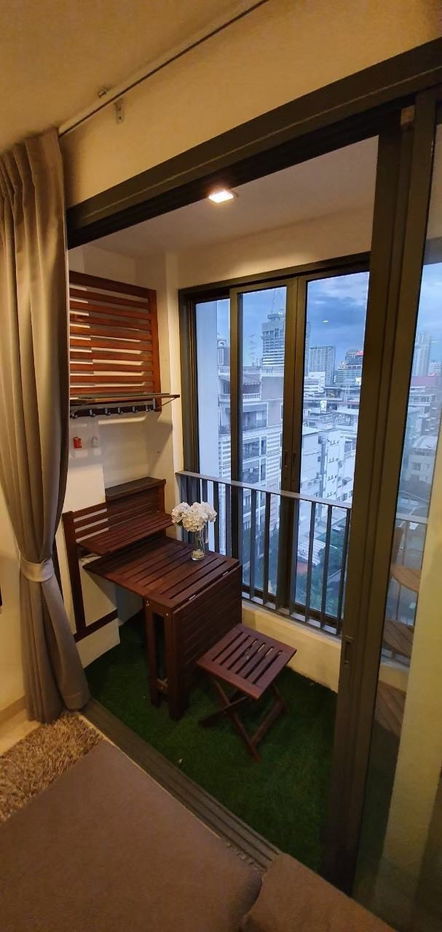 picture 🟢For Rent🟢IDEO MOBI Rama 9, beautiful room, fully furnished, 📱ADD LINE @nathong97 (reply ⚡ 24 Hr) P519 - 3/8