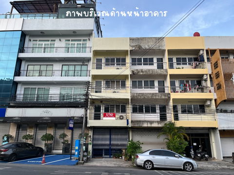 ขายอาคารพาณิชย์ 4 ชั้น + ดาดฟ้า หาดใหญ่ ติดถนนปุณณกัณฑ์ ใกล้มหาวิทยาลัยสงขลานครินทร์ (ม.อ.) พร้อมผู้เช่าเต็ม
