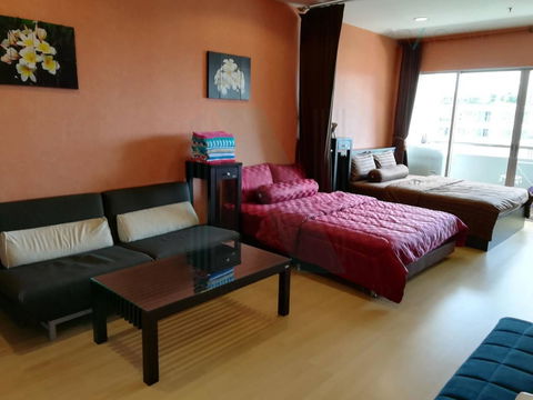 🚩 For Rent Condo THE PLATINUM Building 1, Floor 17,Studio, Room size 45.00 sqm
