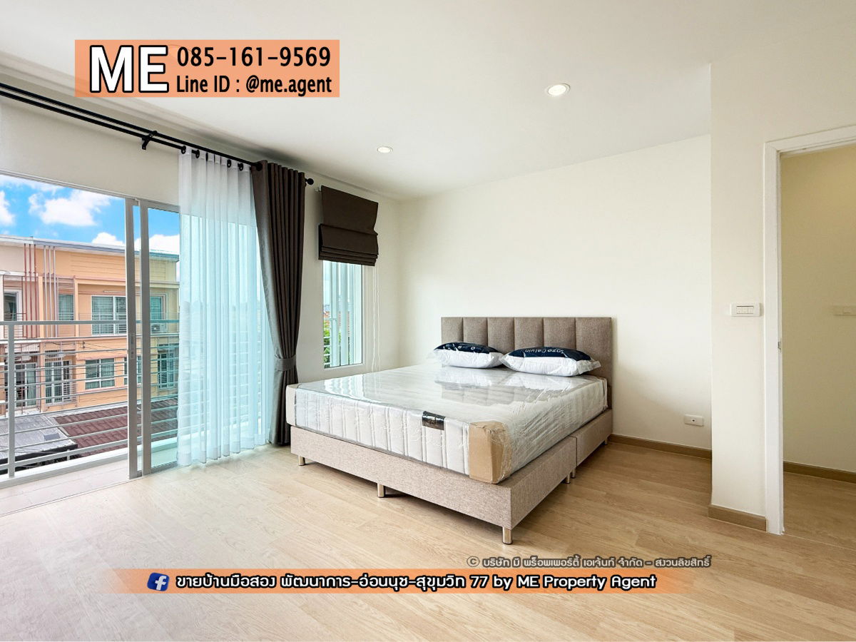 picture Sale New Renovated townhome, Villette City Pattanakarn 38, Fully furnished, Near Ekkamai, Thonglor, Sukhumvit, Tel 064-954-9619 (TC51-24) - 16/28