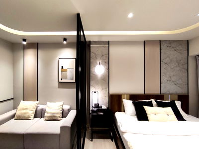 Condos for rent Singapore International School of Bangkok (SISB) : Code: KJ7740  for rent City Living Ratchada // Line ID: @kjcondo (with @) //