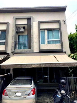 เช่าทาวน์โฮม ถนนบางนา - ตราด : BRH25112 ✅ ให้เช่าทาวน์โฮม บ้านกลางเมือง สวนหลวง ✅