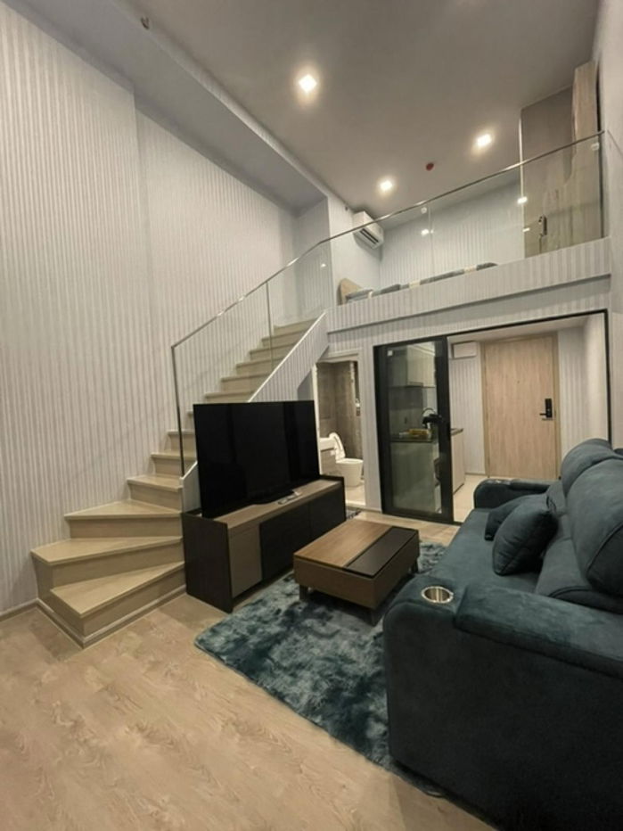 รูป ✨ ห้อง Duplex 2 ชั้น คอนโด The Tree พัฒนาการ-เอกมัย 1 นอน 39 ตรม ชั้น 28 เพียง 22000 บาท 🏡💖 - รูปที่ 1/9