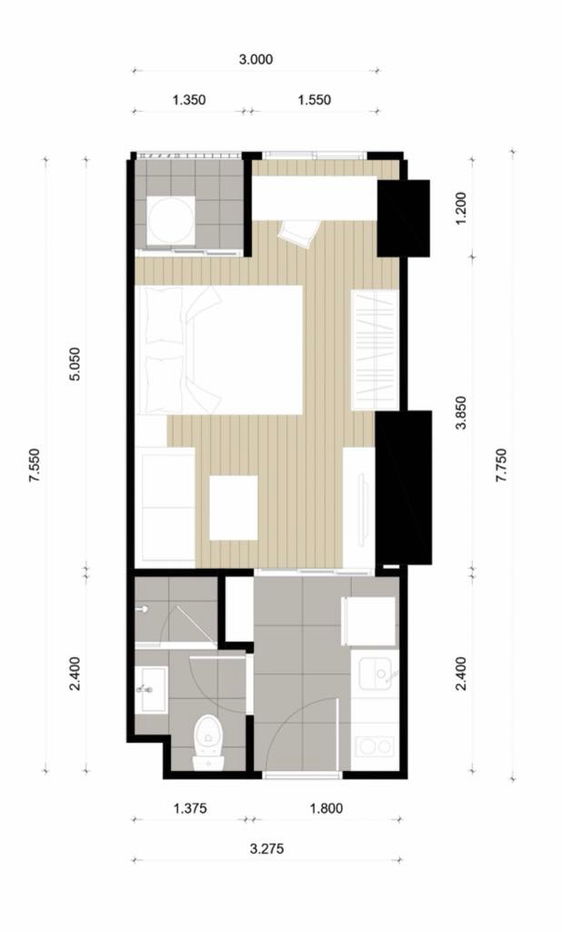 picture For rent: Condo at Ideo Ramkhamhaeng - Lam Sali Station (Ideo Ramkhamhaeng - Lam Sali Station) New Ready-to-Move - 34/34