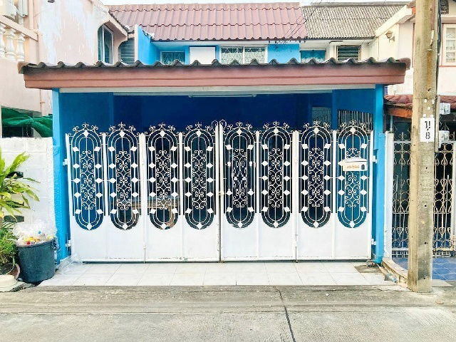 picture MRT Chaeng Watthana Pak Kret 900 m. for rent 2-storey townhouse 31 sq.w.250 sq.m. Bangkok I - 1/8