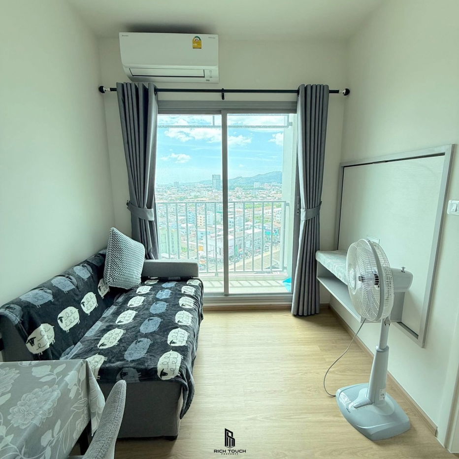 รูป  Condo Escent Hatyai #ขาย 2,390,000 บาท ไทป์ A ขนาด 28 ตร.ม.    ทิศตะวันออกเฉียงเหนือ . แถมฟรี    - รูปที่ 5/5