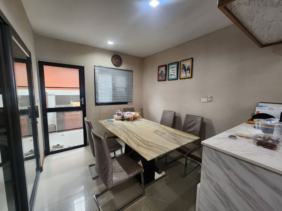 picture Townhouse for sale, 4 floors, corner house, built-in decoration throughout the house, Nakniwat Road 48 - 15/20