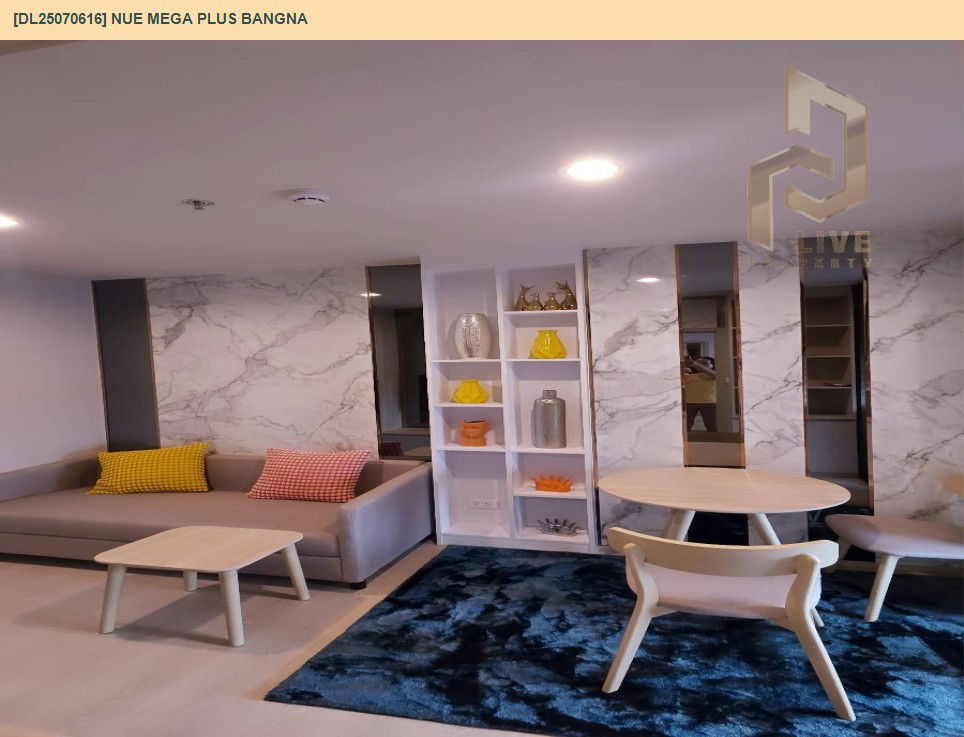 picture DL25070616 Condo for rent, Nue Mega Plus Bangna near -, ready to move in, call urgently 0656133286 LineID @534wlwof - 6/31