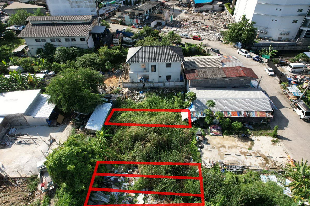 picture Land for sale, Bangna, Km. 7, enter Soi Bangna-Trad 49 (Soi Santi Nakhon), 16 sq m per plot. - 12/24