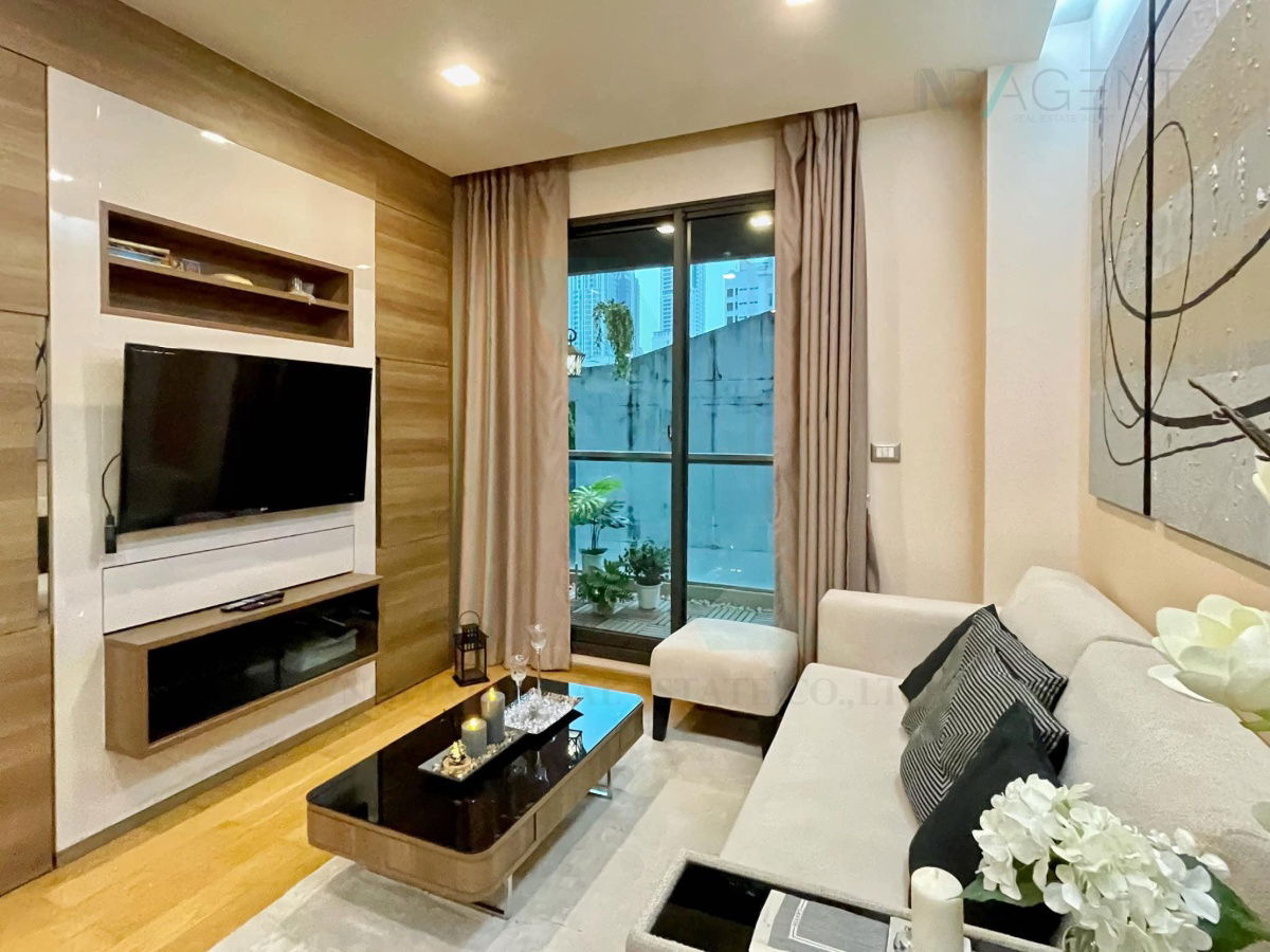 picture For Rent Condo THE ADDRESS SATHORN Building 1, Floor 3,1 bed room, Room size 56 sqm - 7/8