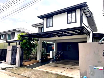 บ้านเดี่ยว สมุทรปราการ : ขายบ้านเดี่ยว 2 ชั้น หมู่บ้าน มัณฑนา บางนา กม.7 64 ตารางวา