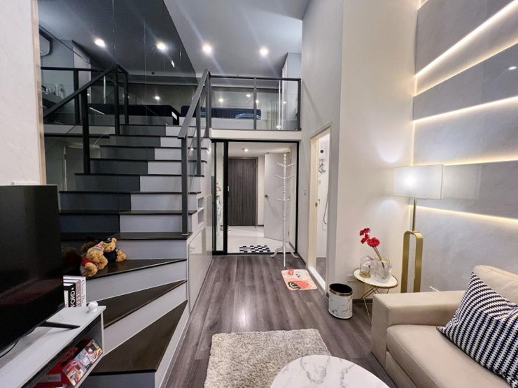 รูป ⭐️Knightsbridge Space Rama9⭐️1bed Duplex ตกแต่งสวยจัดเต็ม✨✨✨ - รูปที่ 7/10