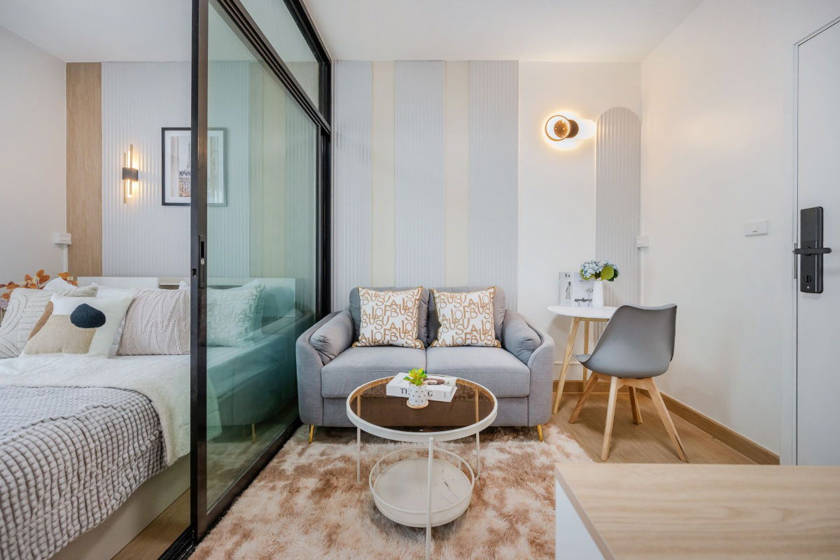 picture 🟢For Rent🟢Condo Unio Rama2-Thakham (Unio Rama2-Thakham) Beautiful room, fully furnished, 📱ADD LINE @nathong97 (reply ⚡ 24 Hr) P520 - 1/16
