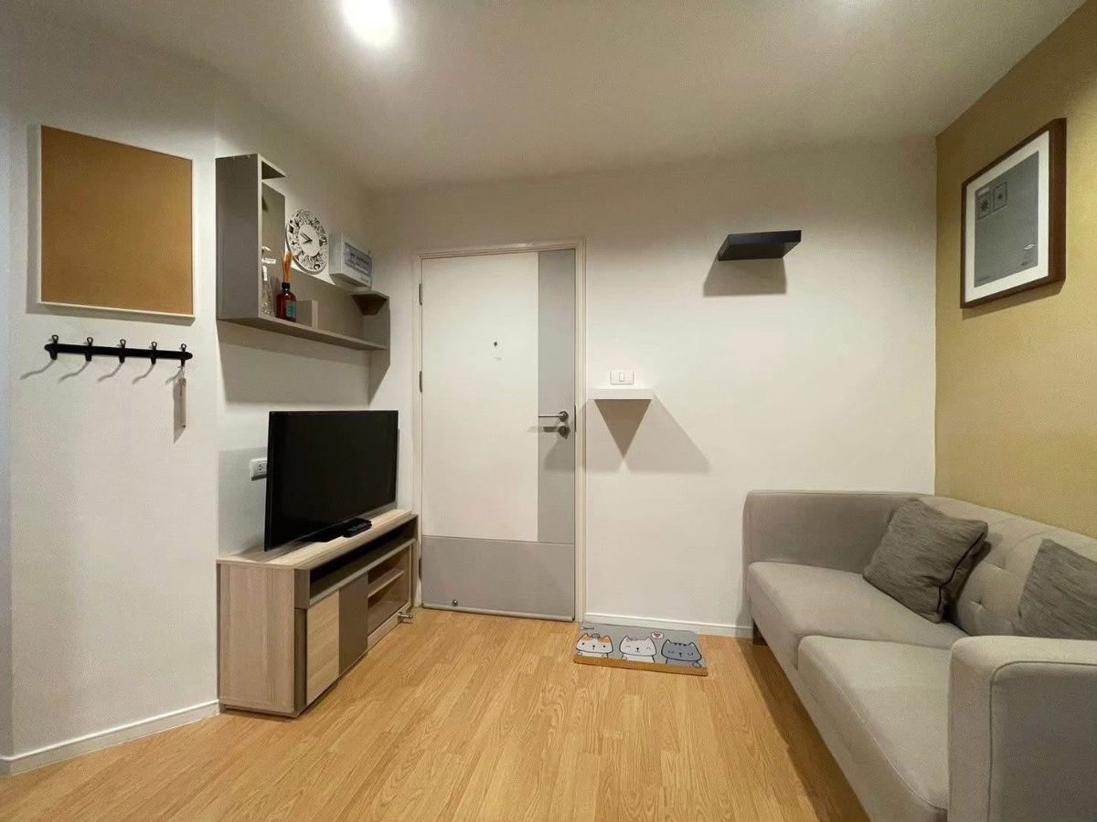 picture Lumpini place Srinakarin-huamark station 23 Sq.m. Nice Room Rent 11K fully furnished - 3/10