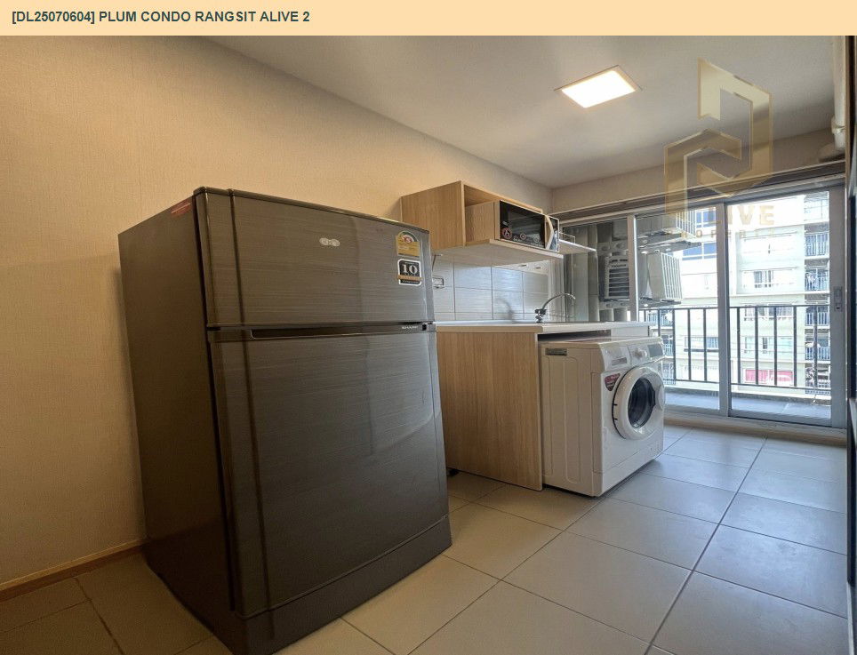 picture DL25070604 Condo for rent, PLUM CONDO RANGSIT ALIVE 2 near -, ready to move in, call urgently 0656133286 LineID @655ebbvc - 5/7