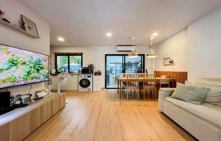 4-bed townhouse for sale, 161 sqm, 18 sq wah, Baan Lumpini Town Ville Ladkrabang - Suvarnabhumi