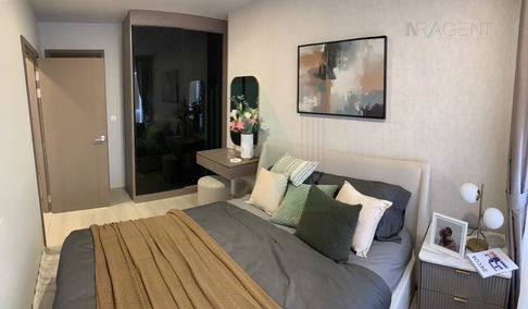 🔺 For Rent Condo LIFE PHAHON - LADPRAO Building 1, Floor 19,1 bed room, Room size 35 sqm