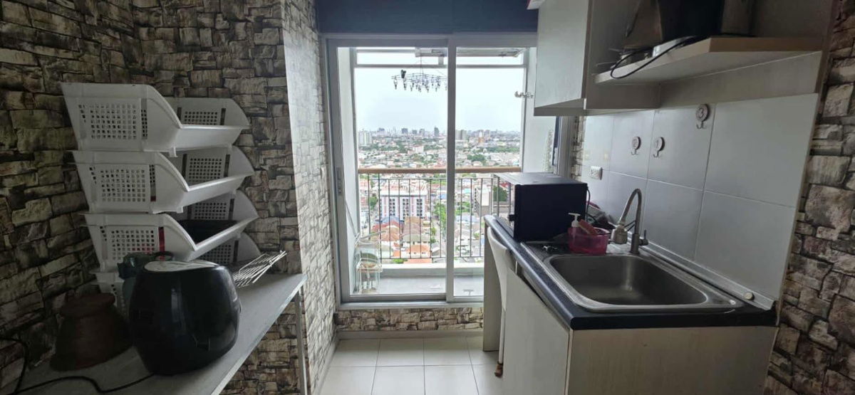 picture 📌For sale!! Condo Aspire Rattanathibet 2 Aspire Rattanathibet 2, 31 sq m room, for only 1.6 million baht, there is a real room - 4/7