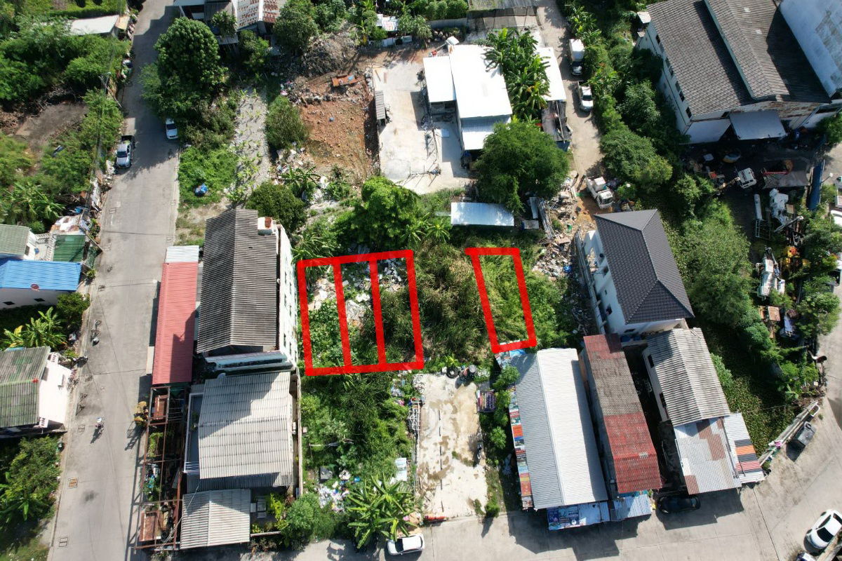 picture Land for sale, Bangna, Km. 7, enter Soi Bangna-Trad 49 (Soi Santi Nakhon), 16 sq m per plot. - 9/24