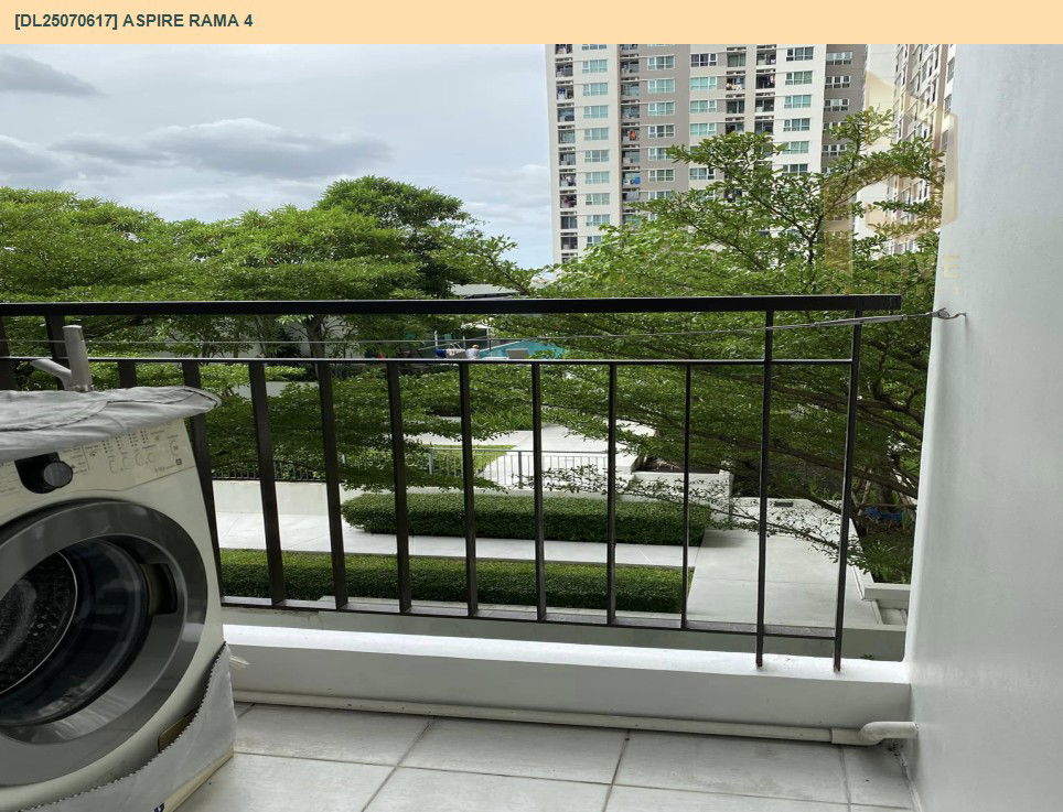 picture DL25070617 Condo for rent, Aspire Rama 4 near BTS Ekkamai, ready to move in, call urgently 0656133286 LineID @534wlwof - 7/12