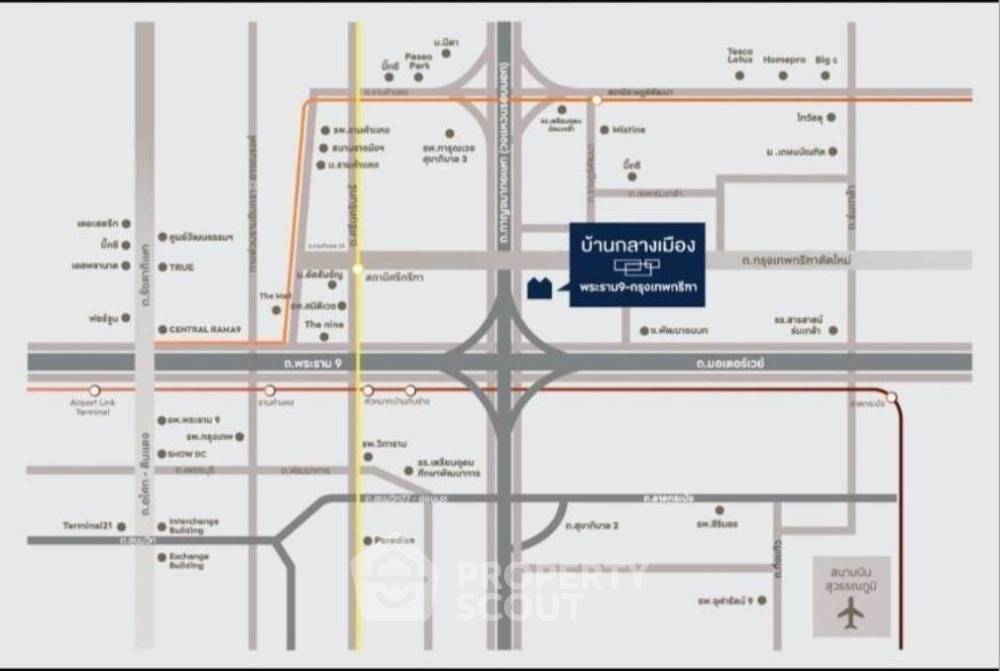 รูป ทาวน์เฮาท์ 3-ห้องนอน ใกล้ ท่าอากาศยานสุวรรณภูมิ (ID 2012067) - รูปที่ 2/14