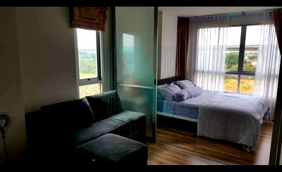 Condos for sale Prawet : Condo for sale, D Condo On Nut - Rama 9, 1 bedroom, 6th floor, Building B, near Airport Link Ban Thap Chang.