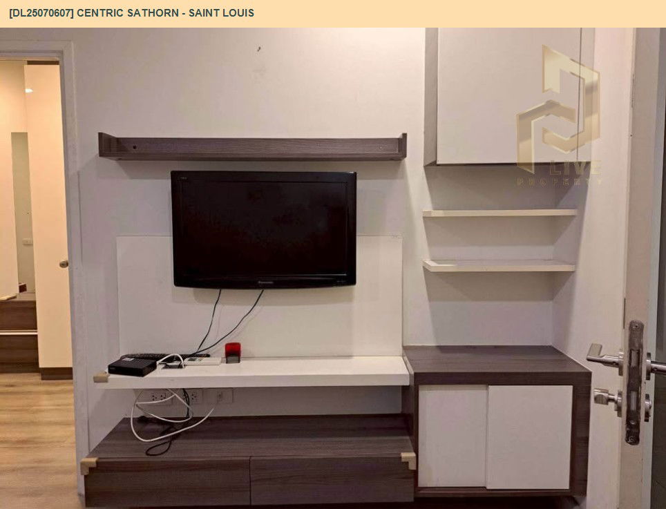 รูป MDL25070607 ให้เช่าคอนโด เซ็นทริค สาทร - เซนต์หลุยส์ (Centric Sathorn - Saint Louis) ใกล้ BTS สุรศักดิ์ พร้อมเข้าอยู่ โทรด่วน 0638692663 LineID @534wlwof - รูปที่ 6/12