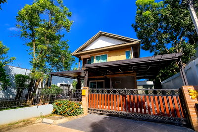 เช่าบ้านเดี่ยว สมุทรสาคร : ให้เช่าบ้านเดี่ยว หมู่บ้านวิลาจจิโอพระราม2 บ้านสวยพร้อมเฟอร์ครบครัน