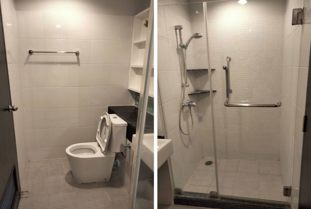 picture Call : 081-916-6082 Sell with tenant Condo Diamond Ratchada @MRT Huai Khwang Station 35 sq.m 1 Bedroom 15th floor Clear View, Fully furnished - 7/14