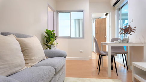 🟢For Sell🟢Zenith Place at Huai Khwang, beautiful room, fully furnished, 📱ADD LINE @nathong97 (reply ⚡ 24 Hr) P528