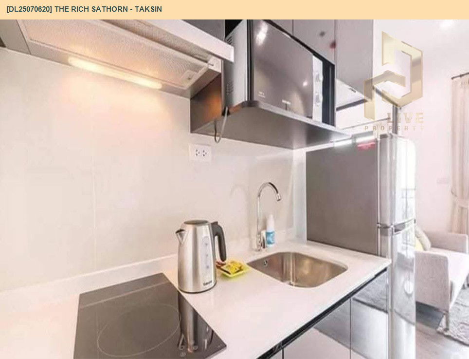 picture MDL25070620 Condo for rent, The Rich Sathorn - Taksin near BTS Wongwian Yai, ready to move in, call urgently 0656133286 LineID @655ebbvc - 7/9
