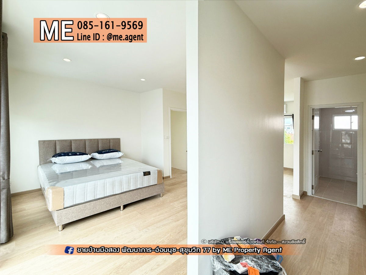 picture Sale New Renovated townhome, Villette City Pattanakarn 38, Fully furnished, Near Ekkamai, Thonglor, Sukhumvit, Tel 064-954-9619 (TC51-24) - 19/28