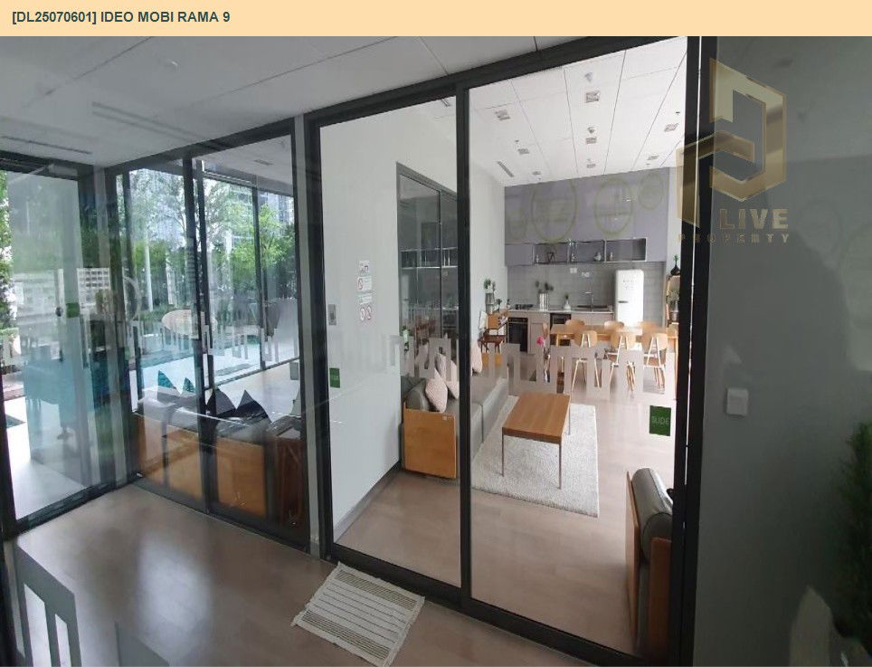 picture DL25070601 Condo for rent, IDEO Mobi Rama 9 near MRT พระราม9, ready to move in, call urgently 0656133286 LineID @534wlwof - 8/10