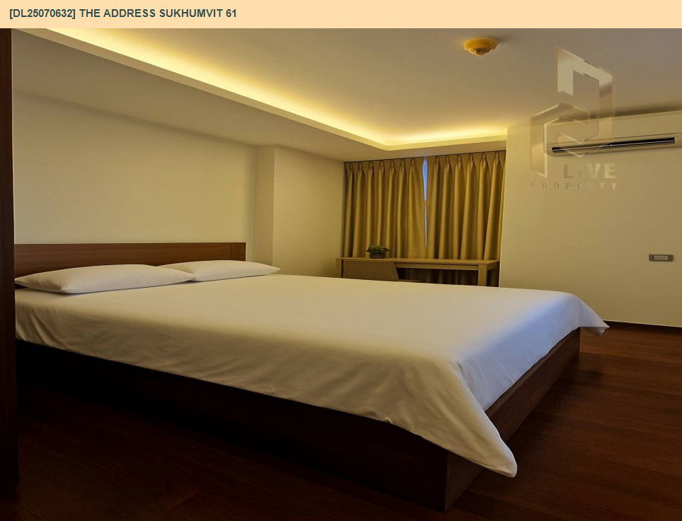 รูป MDL25070632 ให้เช่าคอนโด ดิ แอดเดรส สุขุมวิท 61 (The Address Sukhumvit 61) ใกล้ BTS เอกมัย พร้อมเข้าอยู่ โทรด่วน 0638692663 LineID @655ebbvc - รูปที่ 3/11