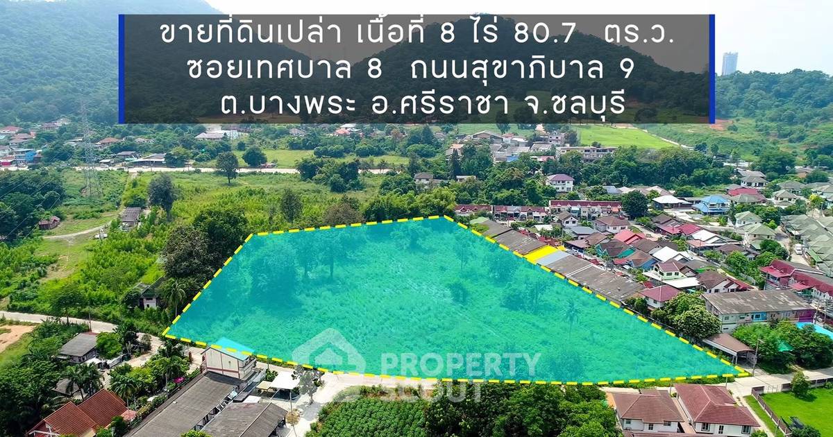 รูป ที่ดินสำหรับปล่อยขาย 13,120 ตารางเมตร แถว ใน บางพระ (ID 2210985) - รูปที่ 2/5