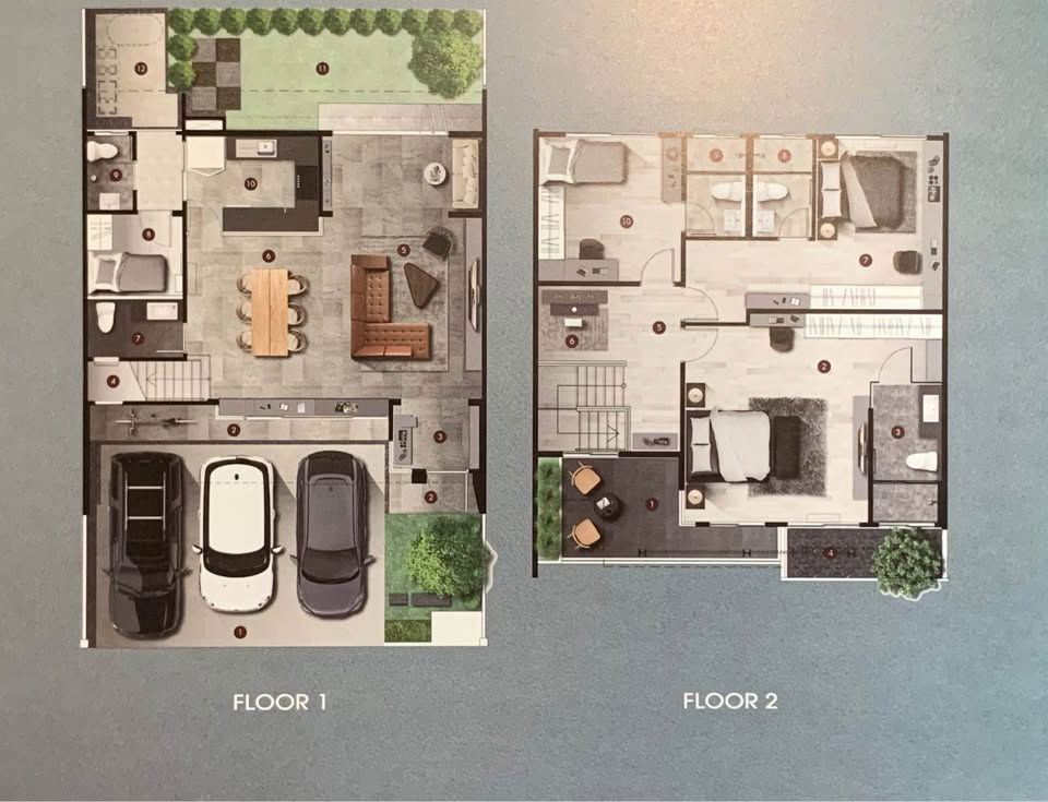 รูป 🏠 ให้เช่าบ้าน : VIVE Bangna km.7 (วีเว่ บางนา กม.7)   รหัสทรัพย์ | 📌 LNP-H482  - รูปที่ 2/8