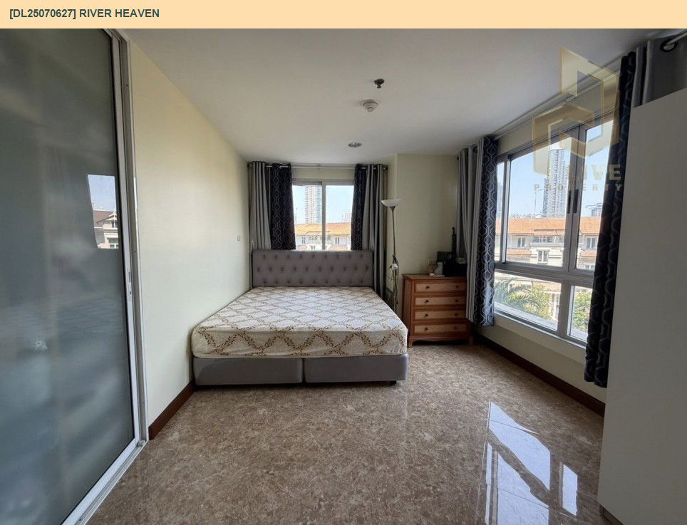 picture DL25070627 Condo for rent, River Heaven near BTS Saphan Taksin, ready to move in, call urgently 0656133286 LineID @655ebbvc - 3/9