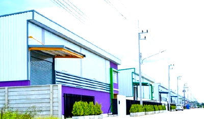 Factory for rent Lam Luk Ka : Dark purple area Factory Certificate 4 LamLukKa Hospital 2km. Major Cineplex LamLukKa 4km. LamLukKa