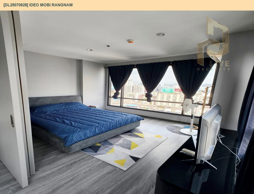 picture MDL25070628 Condo for rent, IDEO Mobi Rangnam near BTS Victory Monument, ready to move in, call urgently 0656133286 LineID @655ebbvc - 2/9