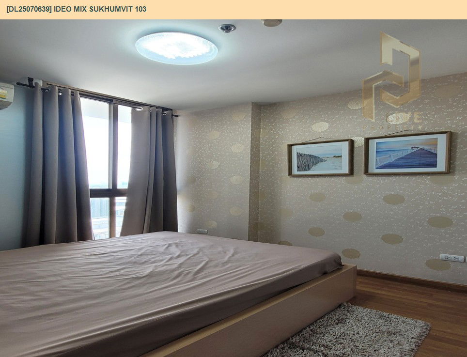 picture DL25070639 Condo for rent, IDEO Mix Sukhumvit 103 near BTS Udom Suk, ready to move in, call urgently 0656133286 LineID @534wlwof - 6/10