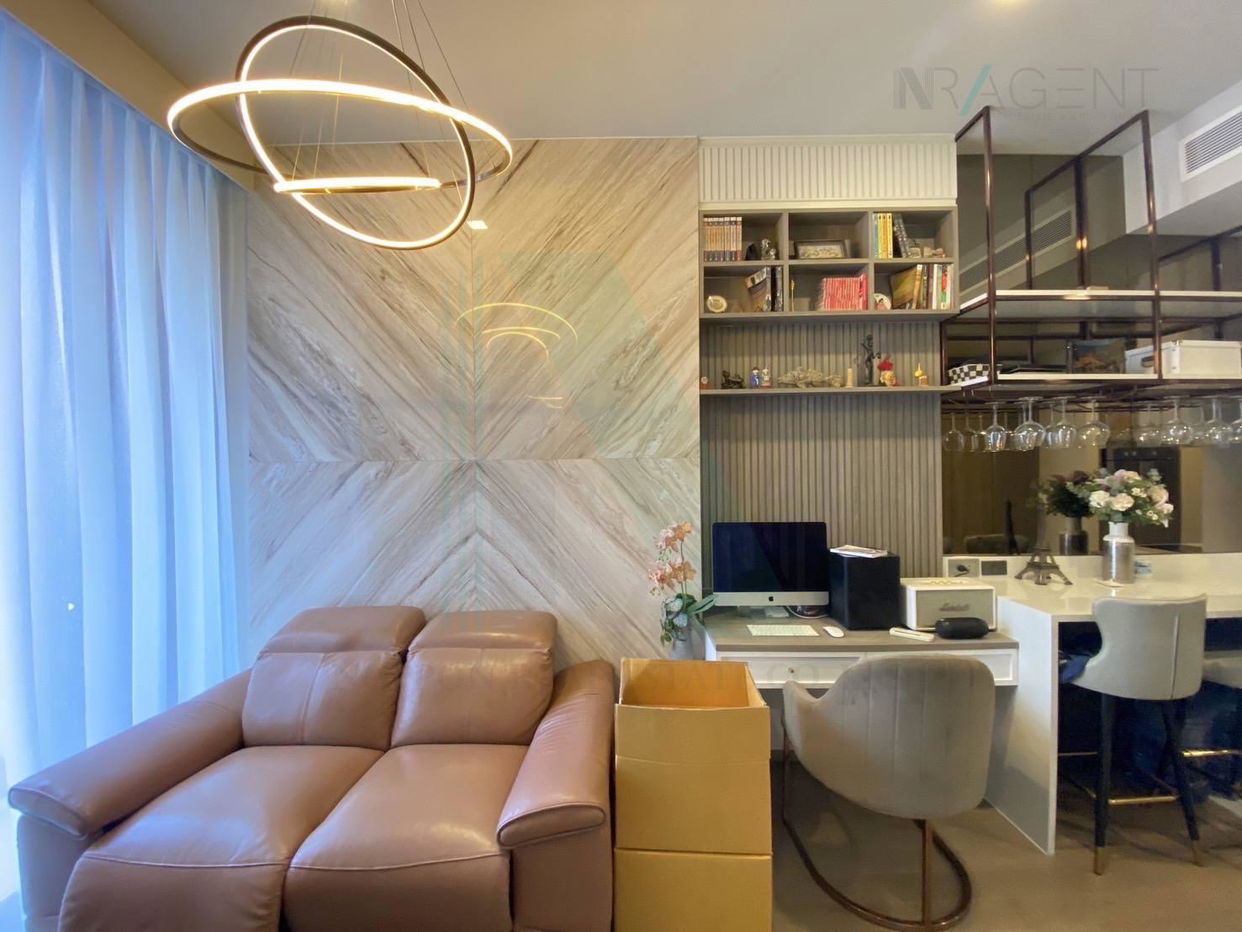picture 🚩 For Rent Condo CELES ASOKE Building 1, Floor 20,1 bed room, Room size 42 sqm - 5/8