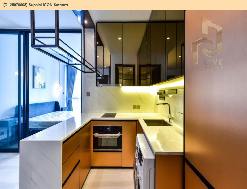 picture DL25070608 Condo for rent, Supalai ICON Sathorn near MRT สีลม, ready to move in, call urgently 0656133286 LineID @534wlwof - 8/10