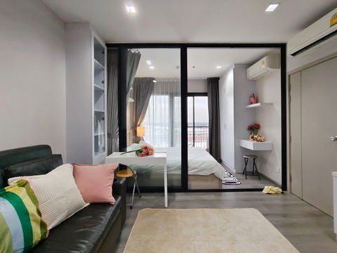 ✨ ให้เช่าคอนโดเดอะโพลิแทน รีฟ # Politan Rive  🏙 ชั้นไม่สูง และไม่ต่ำจนเกินไป