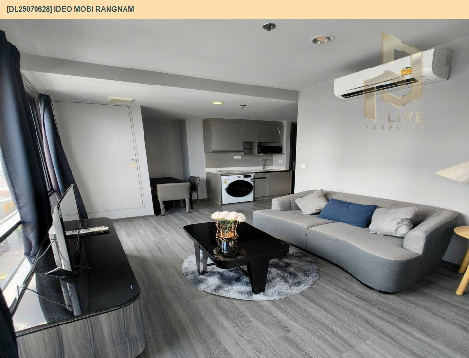 picture MDL25070628 Condo for rent, IDEO Mobi Rangnam near BTS Victory Monument, ready to move in, call urgently 0656133286 LineID @655ebbvc - 3/9