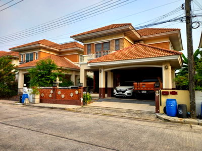 บ้านเดี่ยวให้เช่า : บ้านเดี่ยว 52 ตรว.ตกแต่งครบ พร้อมเข้าอยู่  