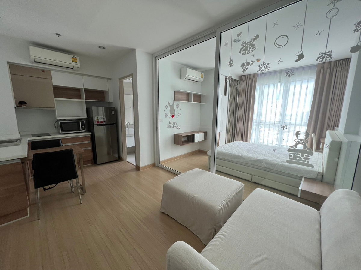 รูป (ว่าง1สิงหาคม68)ให้เช่าThe Hotelรัตนาธิเบศน์ - 1นอน 1น้ำ 33ตรม. ชั้น18 - Line:@hac55 - รูปที่ 1/15
